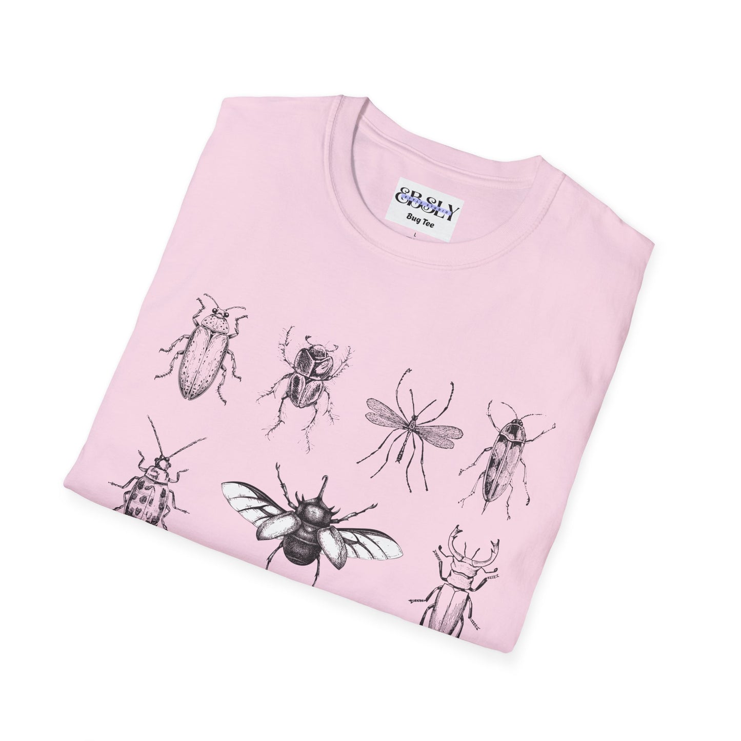 Bug Details Unisex T-Shirt, Insect Lover Tee, Realistic Bug Graphic Shirt, Nature Enthusiast Apparel, Entomology Gift Idea