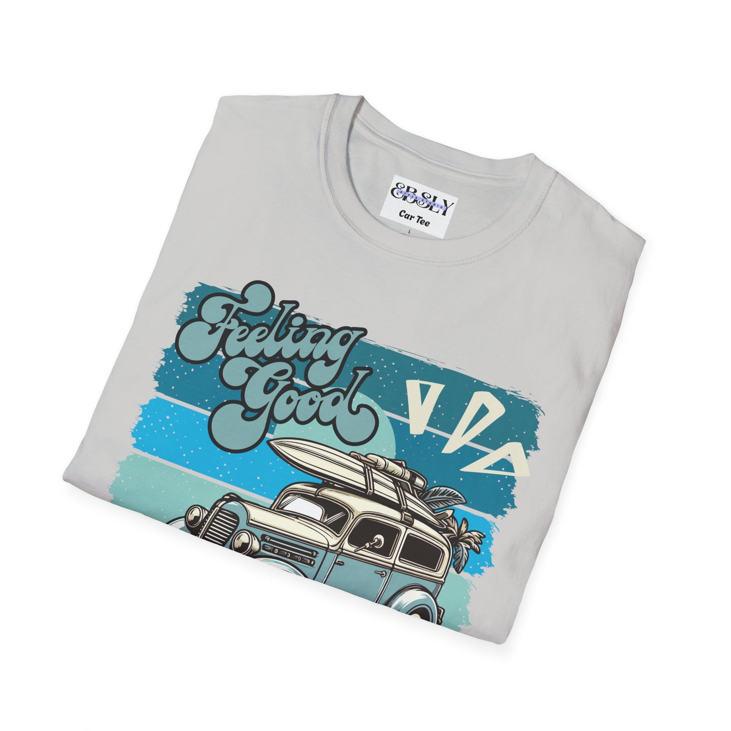 Retro Car Graphic T-Shirt - Vintage Summer Vibes, Perfect for Road Trips, Beach Days, and Casual Outings