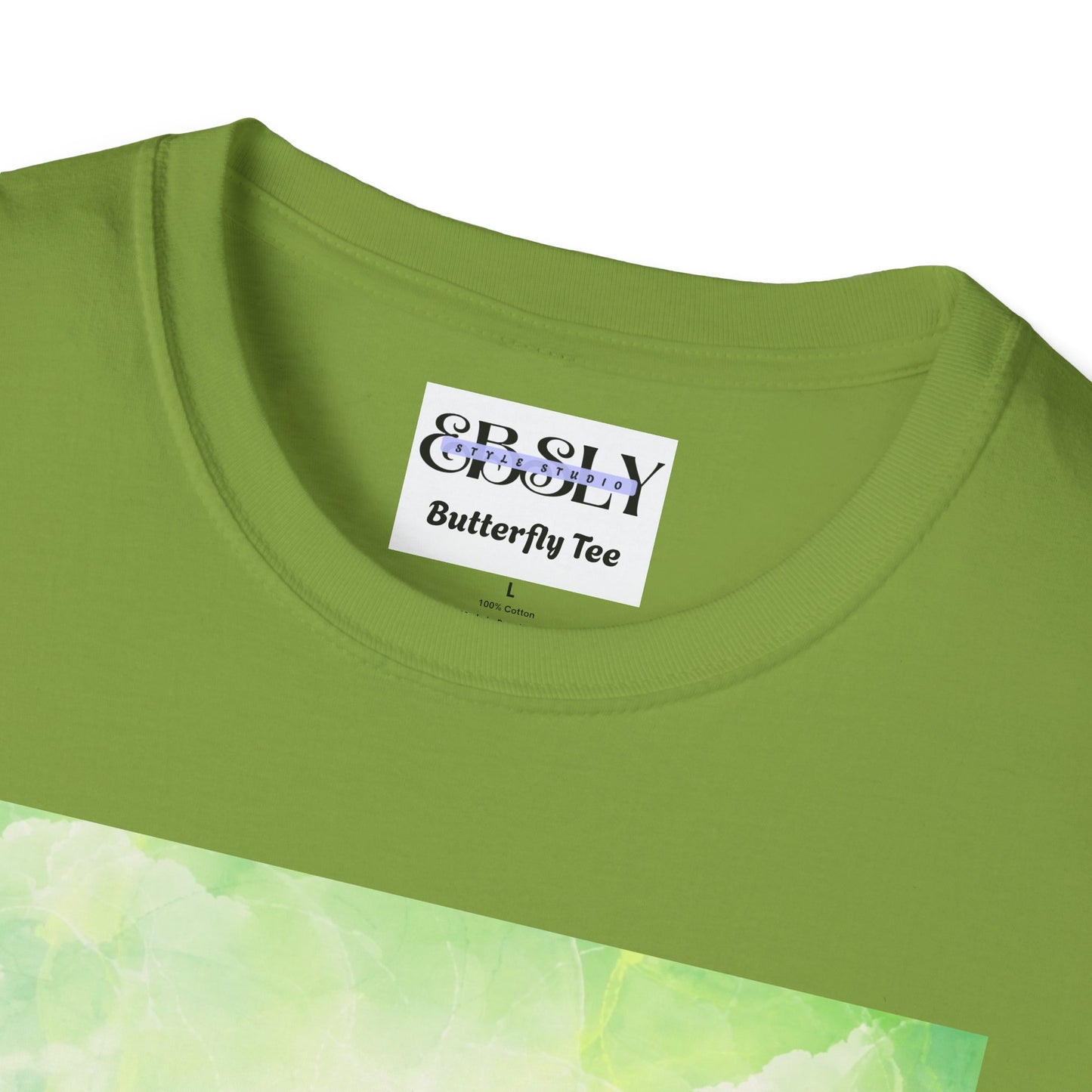 Butterfly Nature Unisex Softstyle T-Shirt, Eco-friendly Gift, Spring Fashion, Nature Lover Apparel, Comfortable Everyday Wear