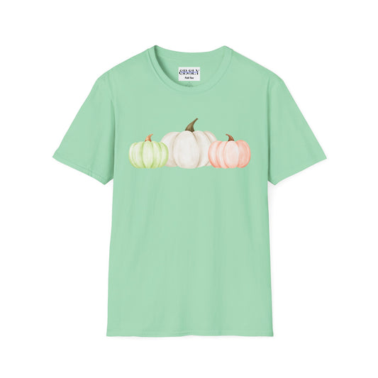 Autumn Pumpkin Graphic T-Shirt | Fall Apparel, Halloween, Harvest Fest, Cozy Style, Seasonal Fashion