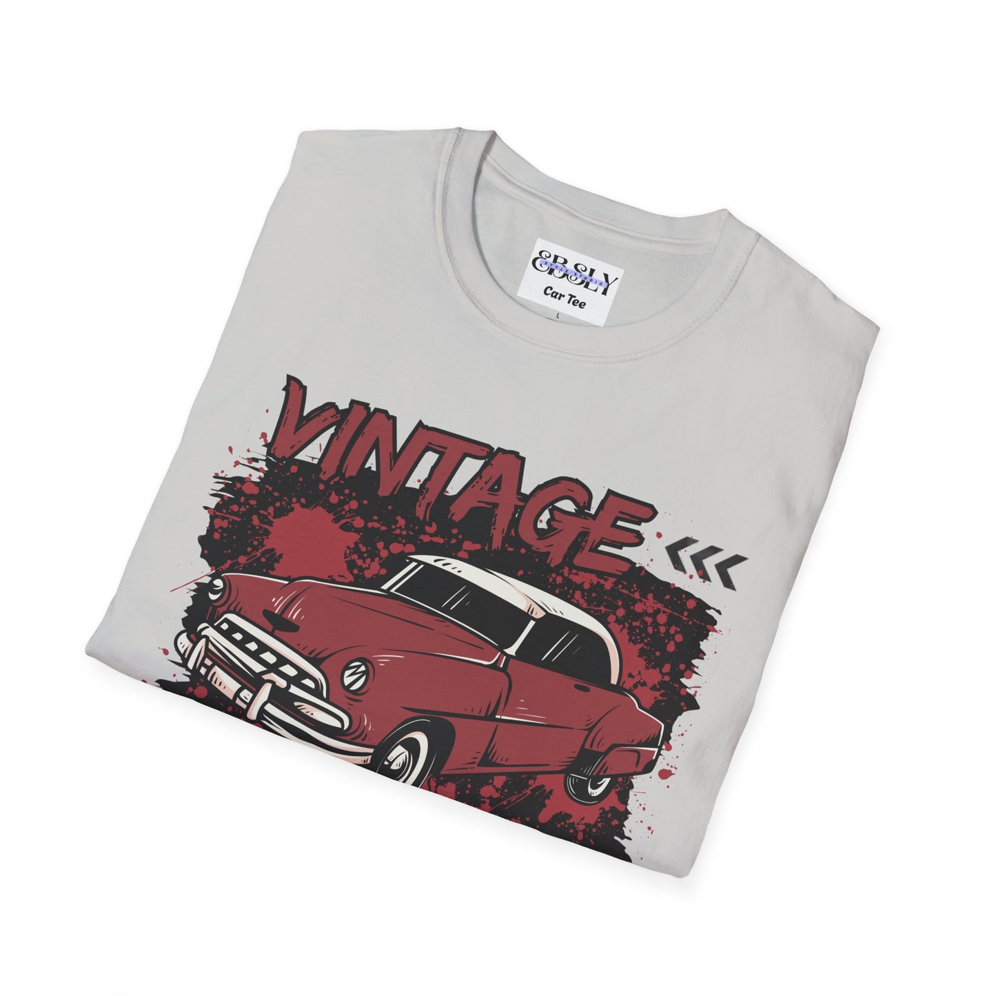 Vintage Car T-Shirt, Retro Automotive Tee, Gift for Car Lovers, Classic Car Enthusiast Apparel, Unique Vintage Wheels Shirt