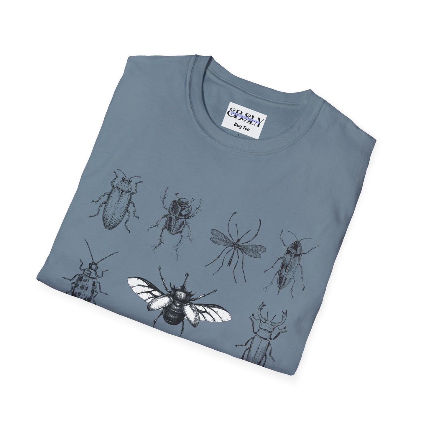 Bug Details Unisex T-Shirt, Insect Lover Tee, Realistic Bug Graphic Shirt, Nature Enthusiast Apparel, Entomology Gift Idea