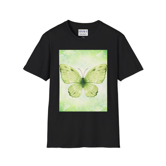 Butterfly Nature Unisex Softstyle T-Shirt, Eco-friendly Gift, Spring Fashion, Nature Lover Apparel, Comfortable Everyday Wear