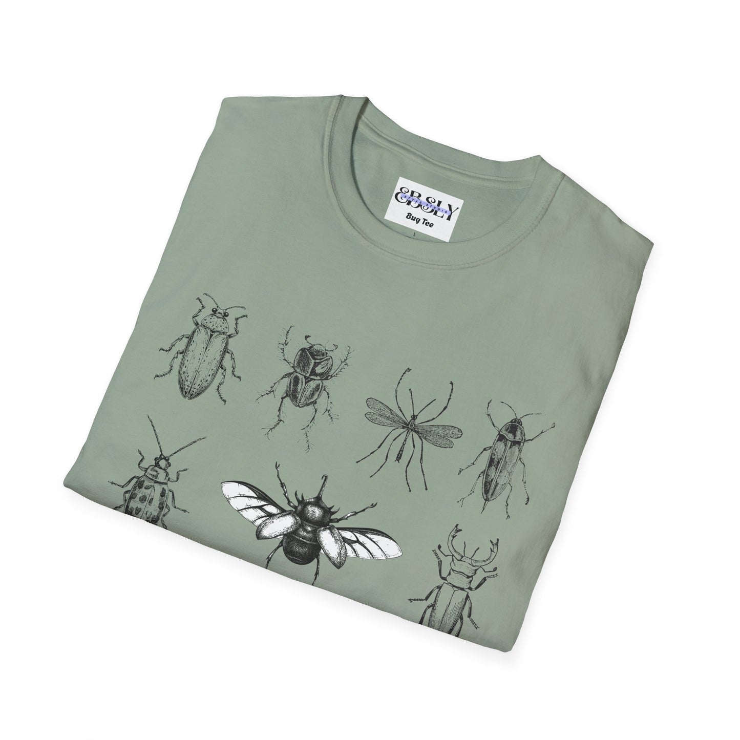 Bug Details Unisex T-Shirt, Insect Lover Tee, Realistic Bug Graphic Shirt, Nature Enthusiast Apparel, Entomology Gift Idea