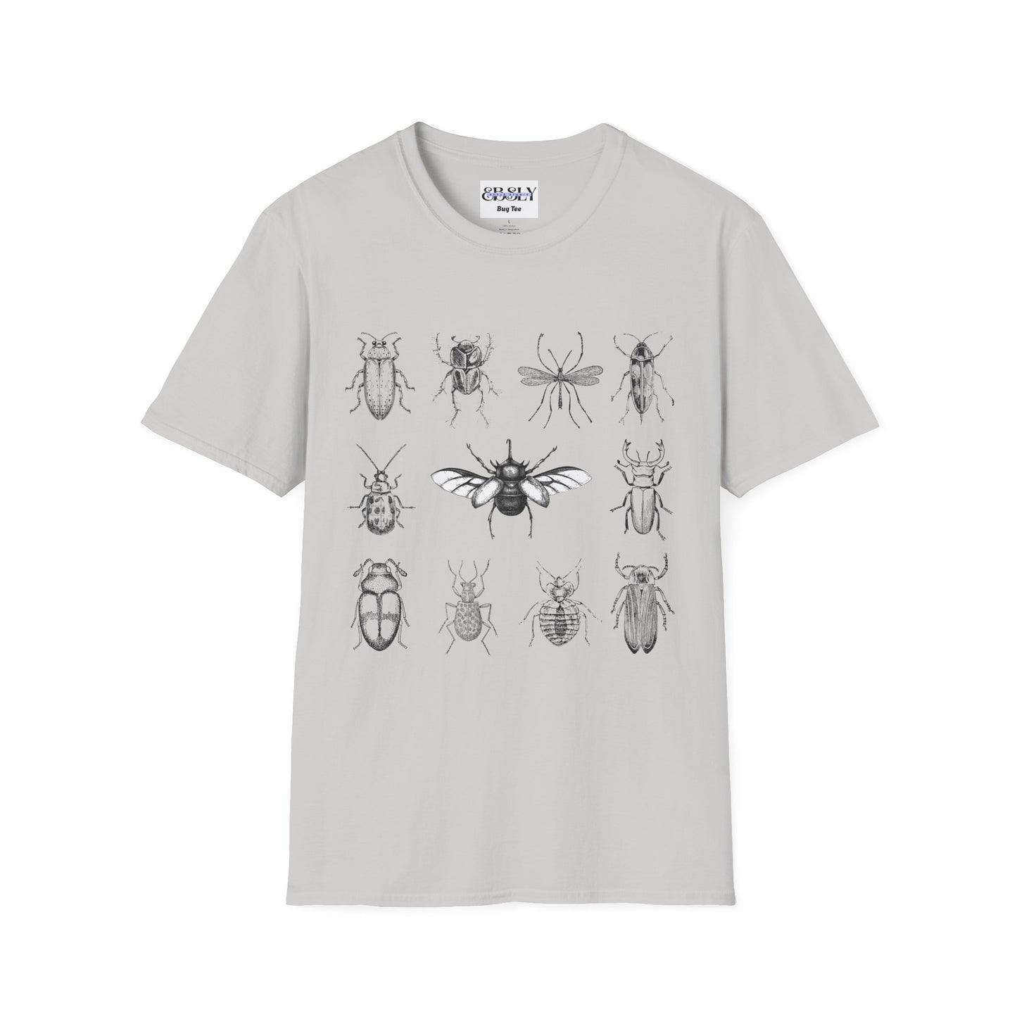 Bug Details Unisex T-Shirt, Insect Lover Tee, Realistic Bug Graphic Shirt, Nature Enthusiast Apparel, Entomology Gift Idea