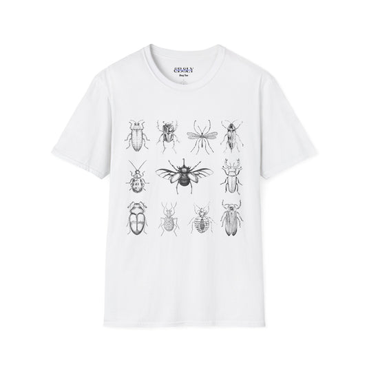 Bug Details Unisex T-Shirt, Insect Lover Tee, Realistic Bug Graphic Shirt, Nature Enthusiast Apparel, Entomology Gift Idea