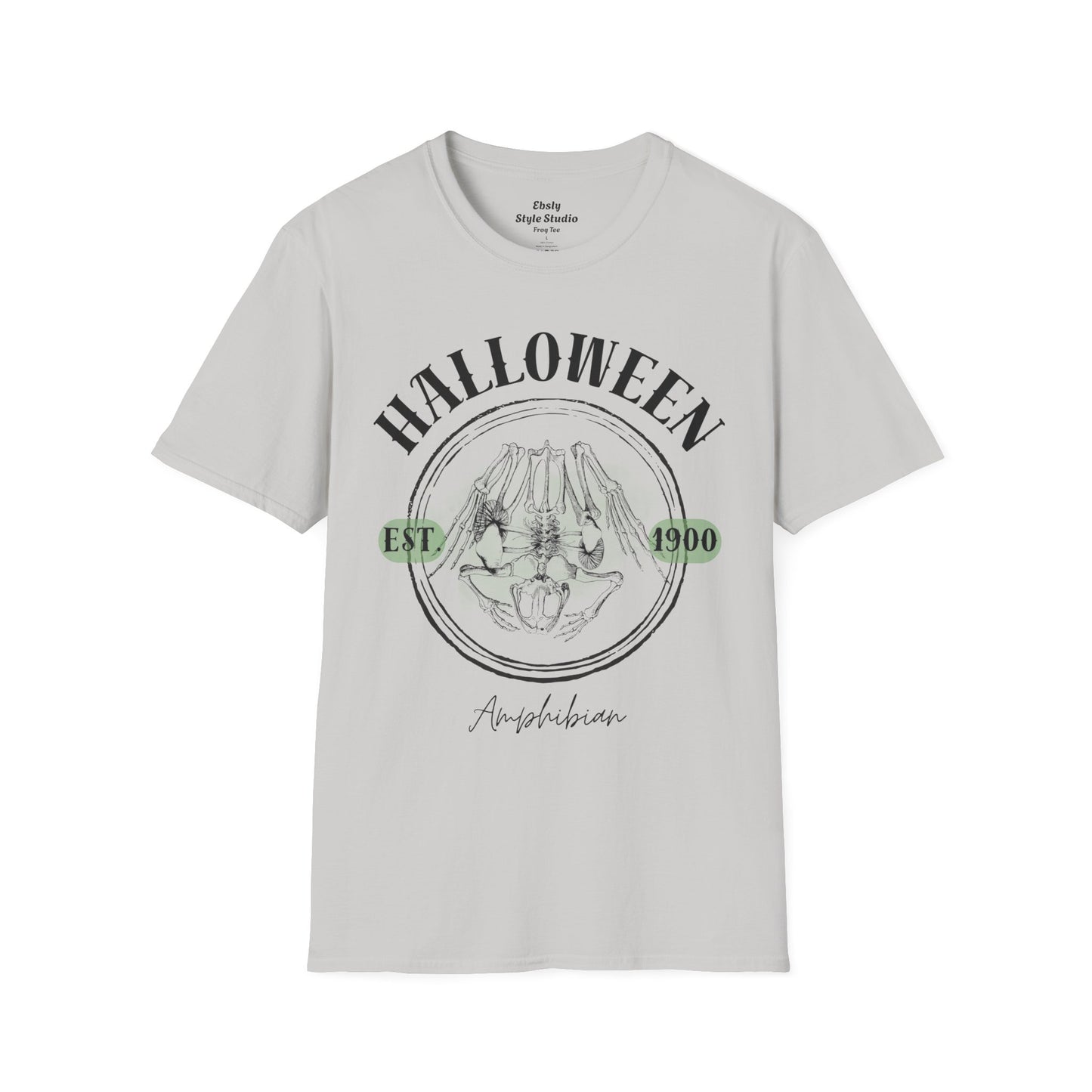 Halloween Graphic Tee, Spooky T-Shirt, Unisex Halloween Shirt, Frog Halloween Top, October 31st Gift, Frog Shirt