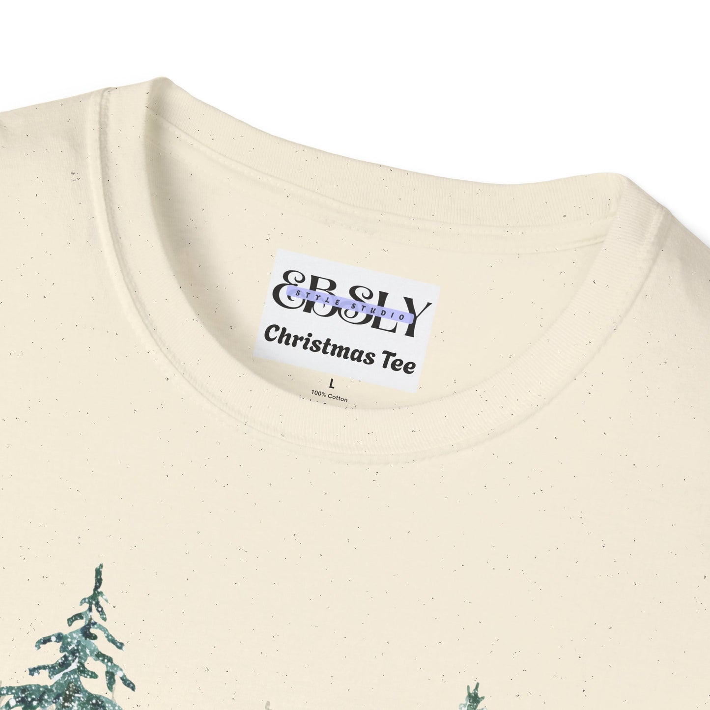 Merry Christmas Reindeer T-Shirt, Holiday Tee, Festive Gift, Winter Apparel, Cozy Christmas Shirt, Unisex Seasonal Clothing