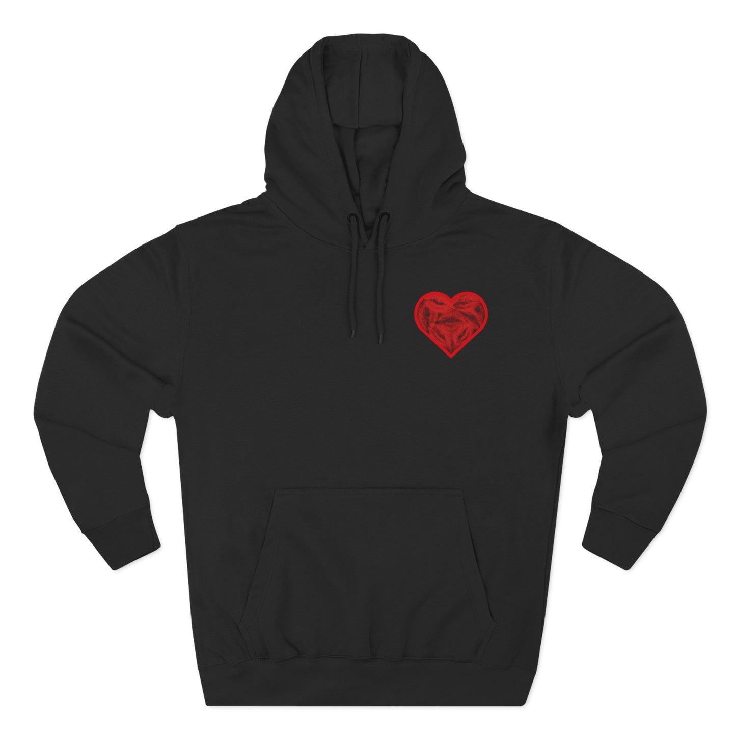 Romantic Kiss Lip Print Hoodie, Love Gift, Couples Apparel, Valentine's Day, Cozy Hoodie for Her