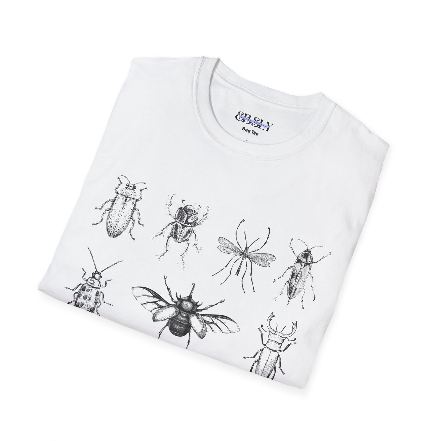 Bug Details Unisex T-Shirt, Insect Lover Tee, Realistic Bug Graphic Shirt, Nature Enthusiast Apparel, Entomology Gift Idea
