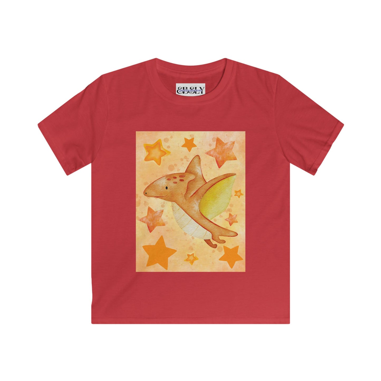 Kids Dinosaur Tee, Cute Pterodactyl Kids T-Shirt, Ocean Adventure Shirt, Summer Fun Tee, Birthday Gift for Boys and Girls