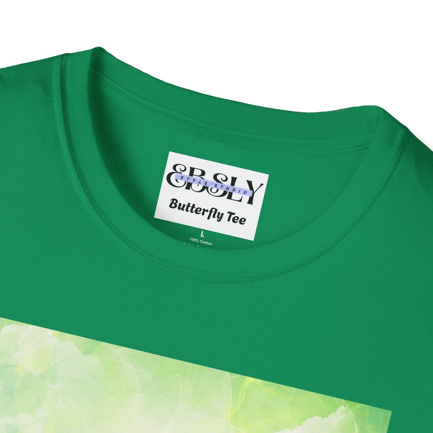 Butterfly Nature Unisex Softstyle T-Shirt, Eco-friendly Gift, Spring Fashion, Nature Lover Apparel, Comfortable Everyday Wear