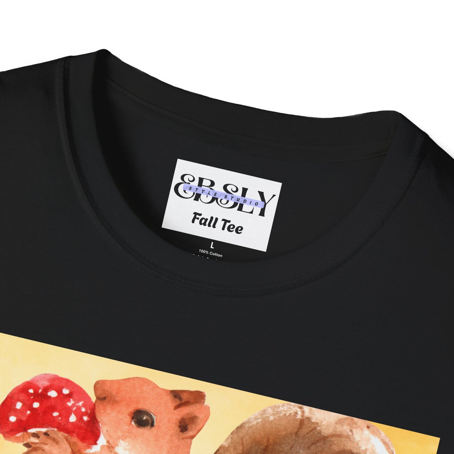 Whimsical Squirrel Art T-Shirt, Cute Squirrel Tee, Nature Lover Gift, Fun Graphic Shirt, Casual Everyday Wear, Birthday Gift