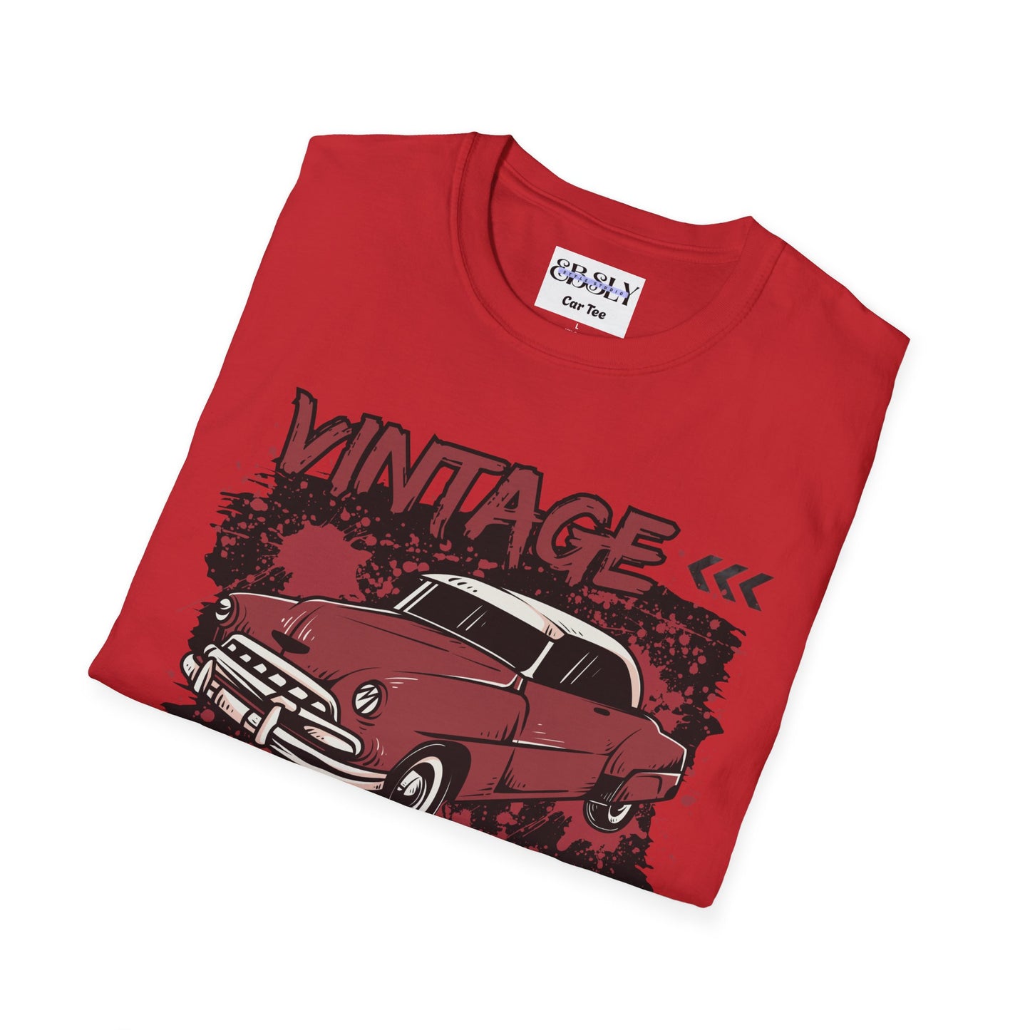 Vintage Car T-Shirt, Retro Automotive Tee, Gift for Car Lovers, Classic Car Enthusiast Apparel, Unique Vintage Wheels Shirt