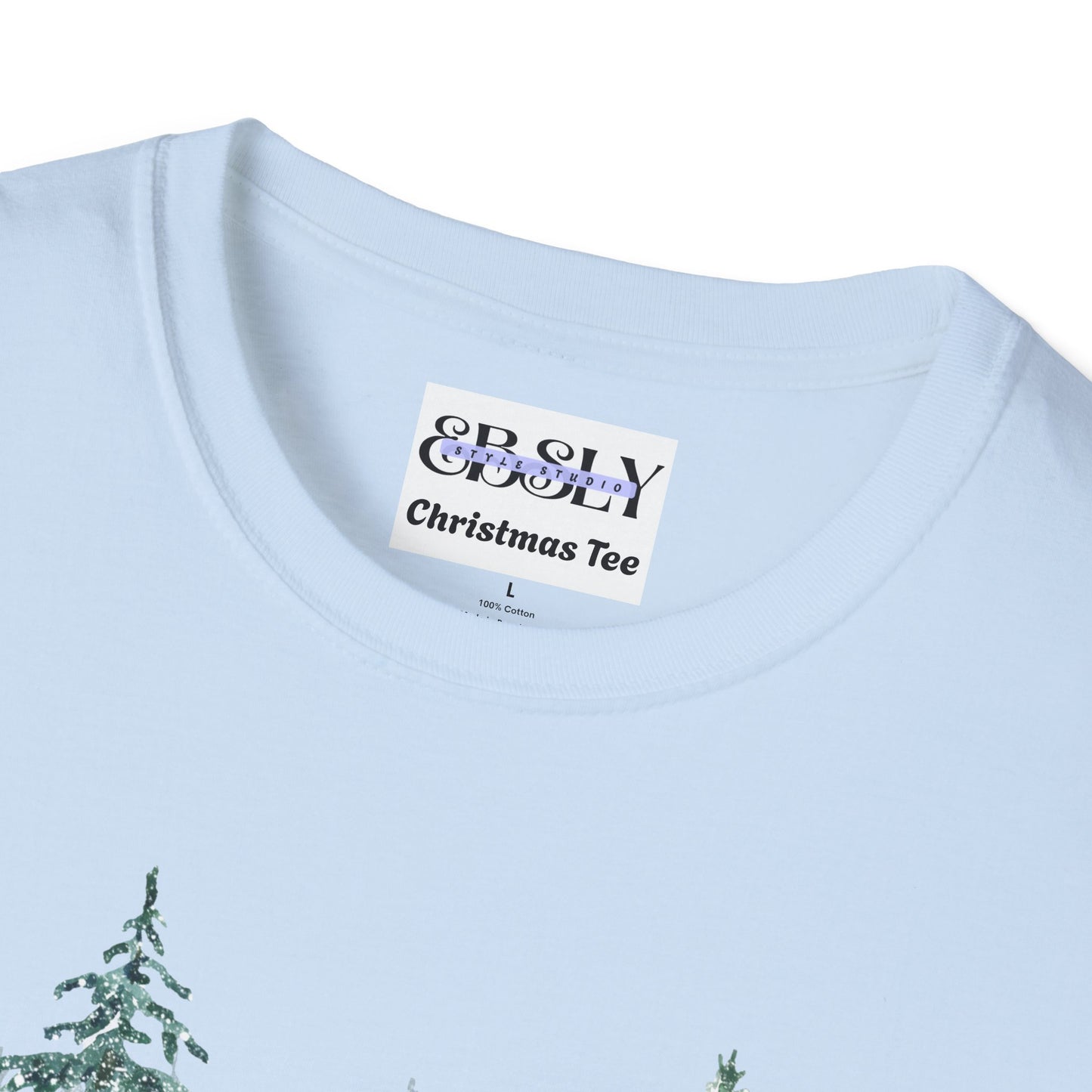 Merry Christmas Reindeer T-Shirt, Holiday Tee, Festive Gift, Winter Apparel, Cozy Christmas Shirt, Unisex Seasonal Clothing