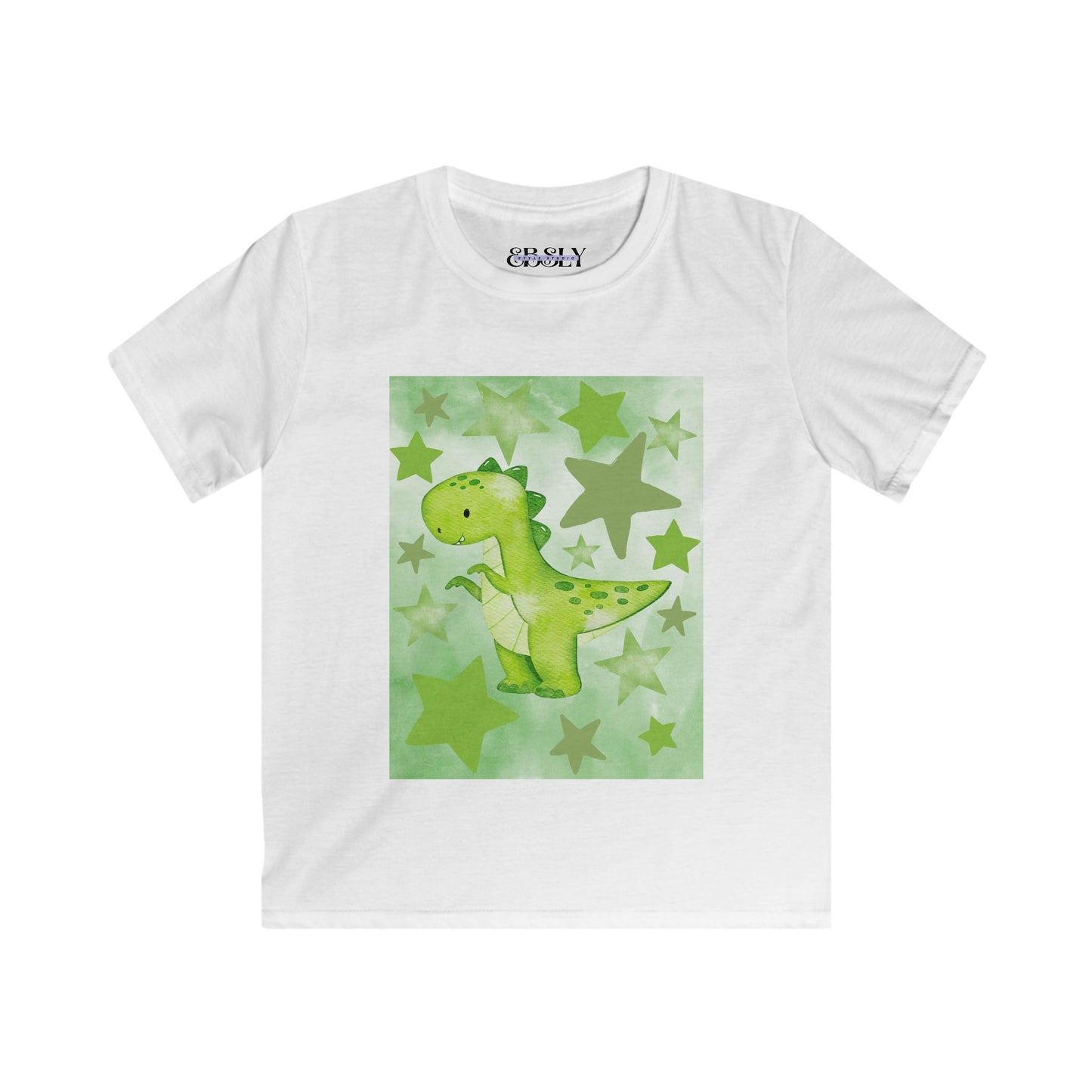 Dinosaur Stars Kids Tee, Cute T-Shirt for Boys and Girls, Fun Dinosaur Design, Playful Gift for Birthdays, Adventure Lover's Apparel