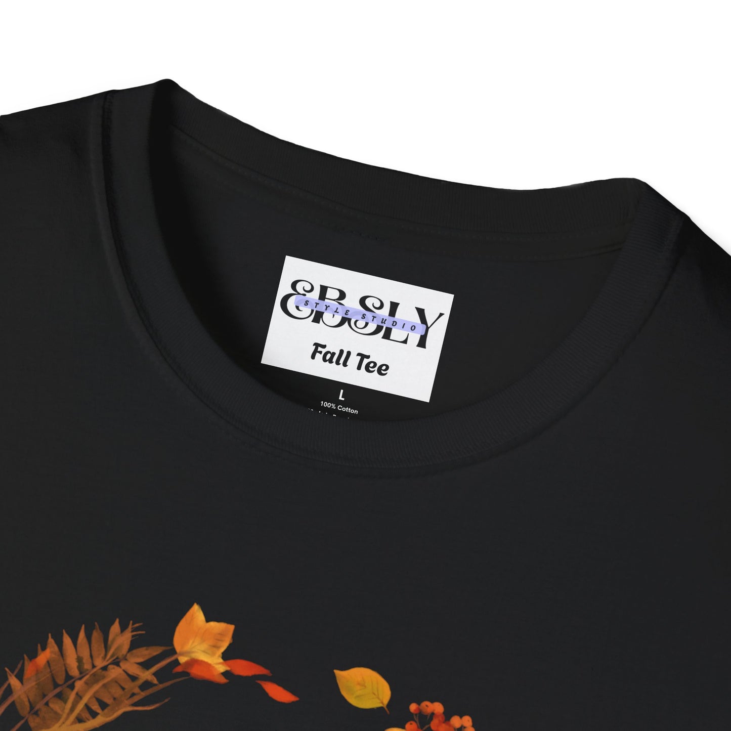 Hello Fall Unisex Softstyle T-Shirt, Autumn Tee, Seasonal Shirt, Pumpkin Spice Apparel, Thanksgiving Gift, Cozy Fashion