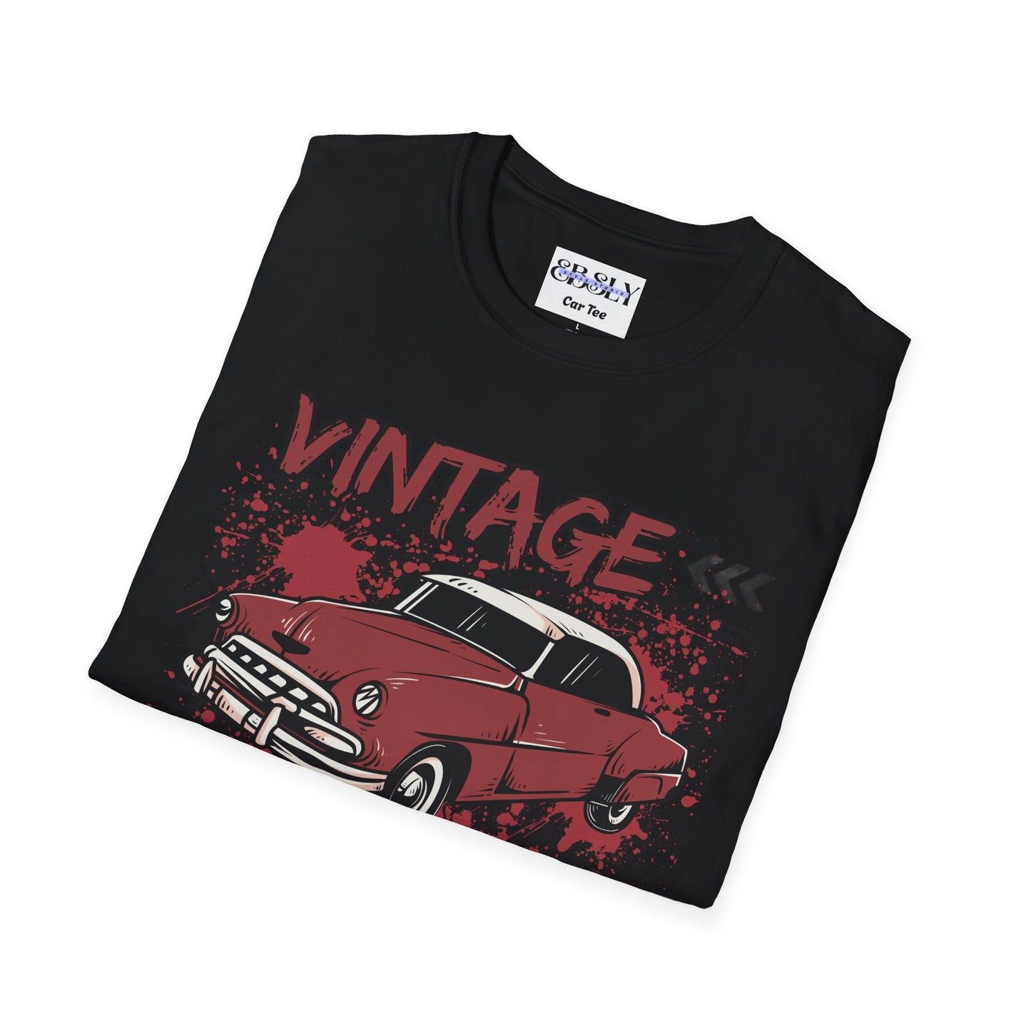 Vintage Car T-Shirt, Retro Automotive Tee, Gift for Car Lovers, Classic Car Enthusiast Apparel, Unique Vintage Wheels Shirt