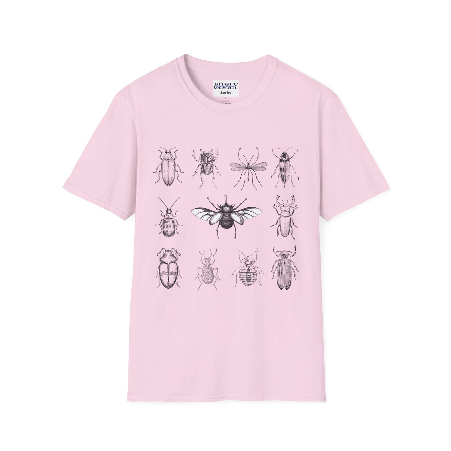 Bug Details Unisex T-Shirt, Insect Lover Tee, Realistic Bug Graphic Shirt, Nature Enthusiast Apparel, Entomology Gift Idea