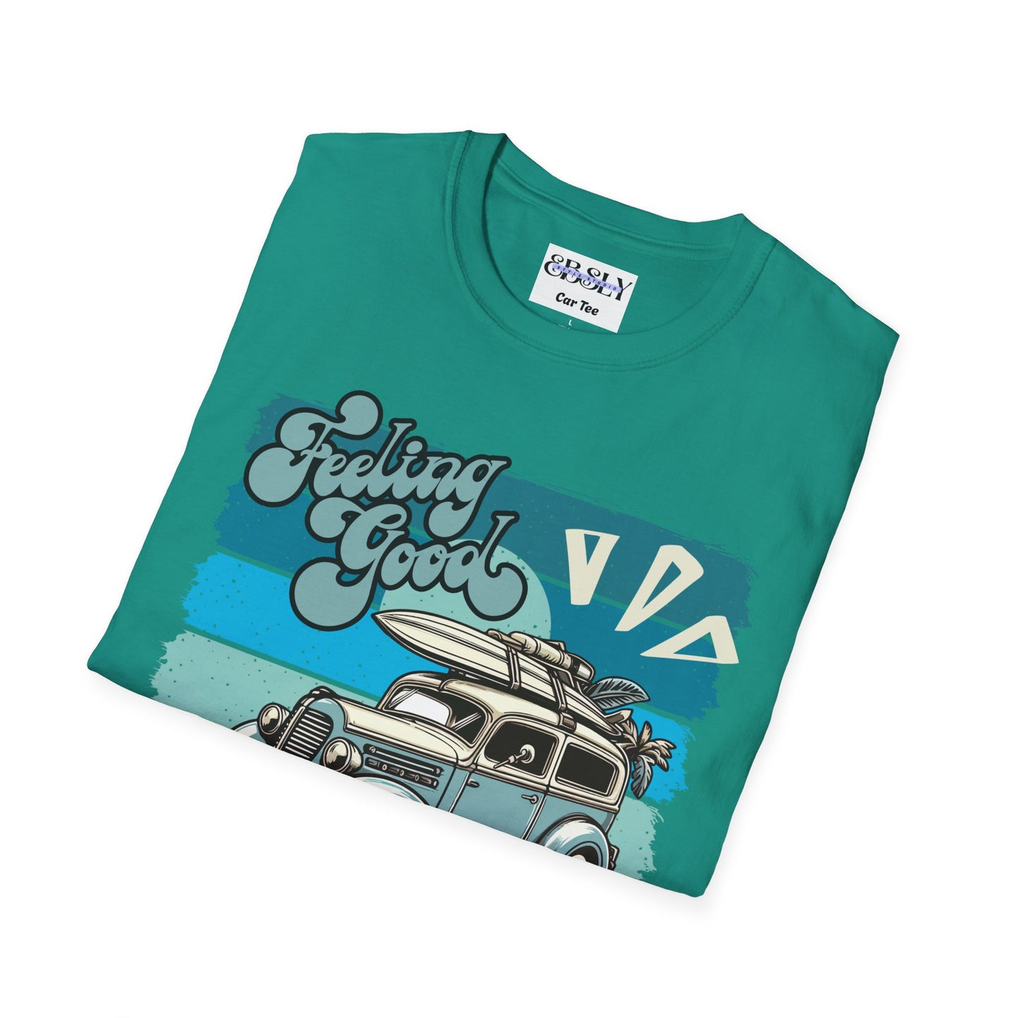 Retro Car Graphic T-Shirt - Vintage Summer Vibes, Perfect for Road Trips, Beach Days, and Casual Outings