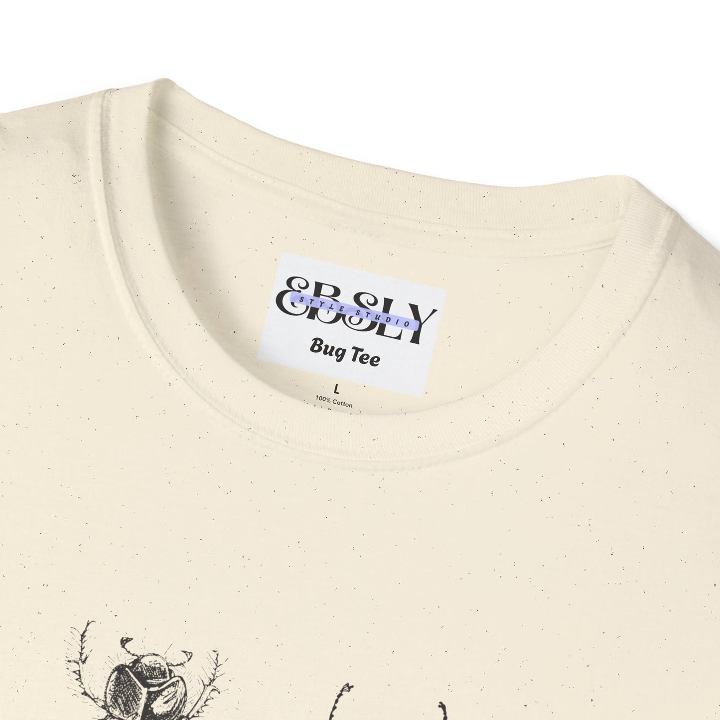 Bug Details Unisex T-Shirt, Insect Lover Tee, Realistic Bug Graphic Shirt, Nature Enthusiast Apparel, Entomology Gift Idea