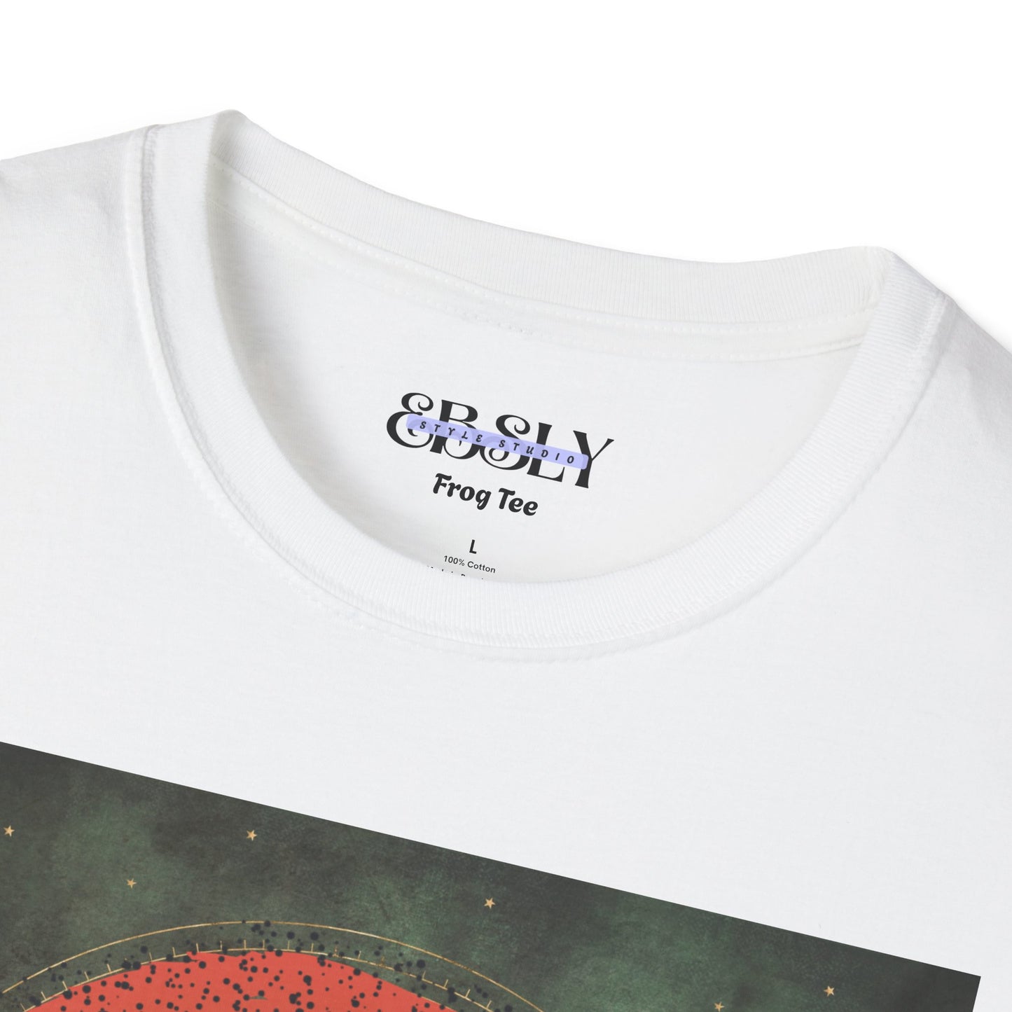 Whimsical Frog Unisex Softstyle T-Shirt - Relaxed Vibes, Perfect for Nature Lovers, Eco-Friendly Gift, Casual Wear, Everyday Comfort