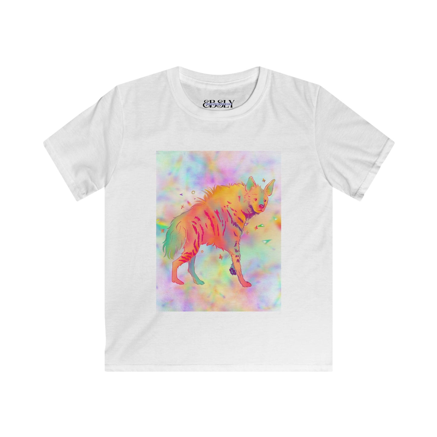 Colorful hyena Youth T-Shirt | Vibrant Animal Tee for Kids | Perfect Gift for Birthdays, Holidays, Art Lovers, Casual Wear, Playtime