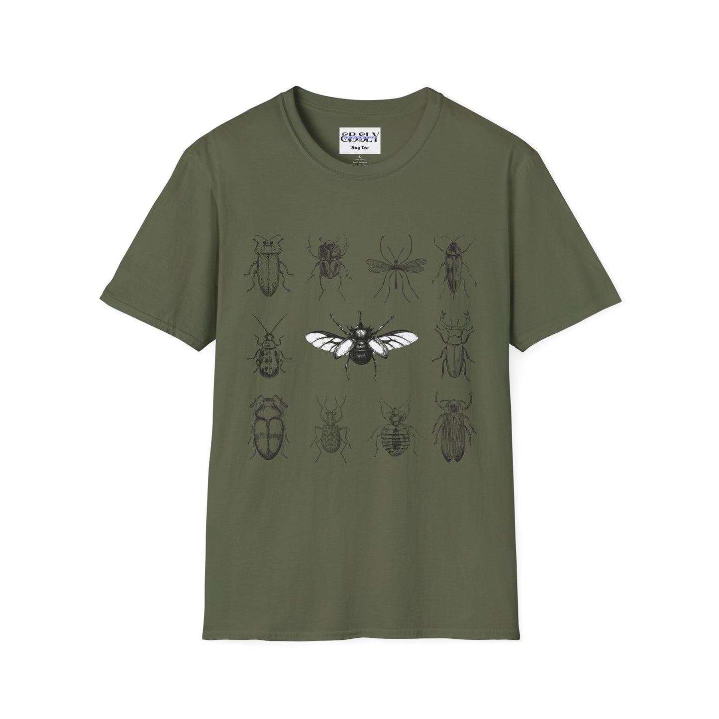 Bug Details Unisex T-Shirt, Insect Lover Tee, Realistic Bug Graphic Shirt, Nature Enthusiast Apparel, Entomology Gift Idea