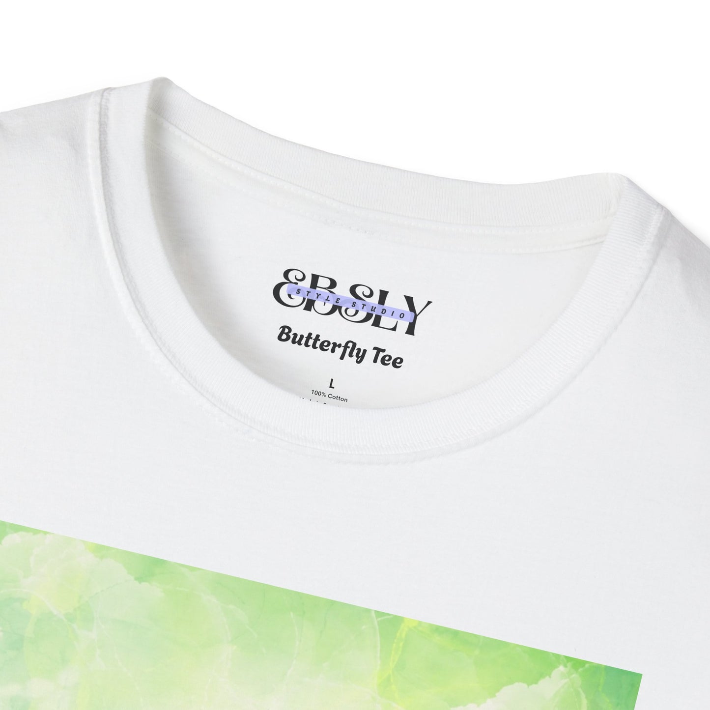 Butterfly Nature Unisex Softstyle T-Shirt, Eco-friendly Gift, Spring Fashion, Nature Lover Apparel, Comfortable Everyday Wear