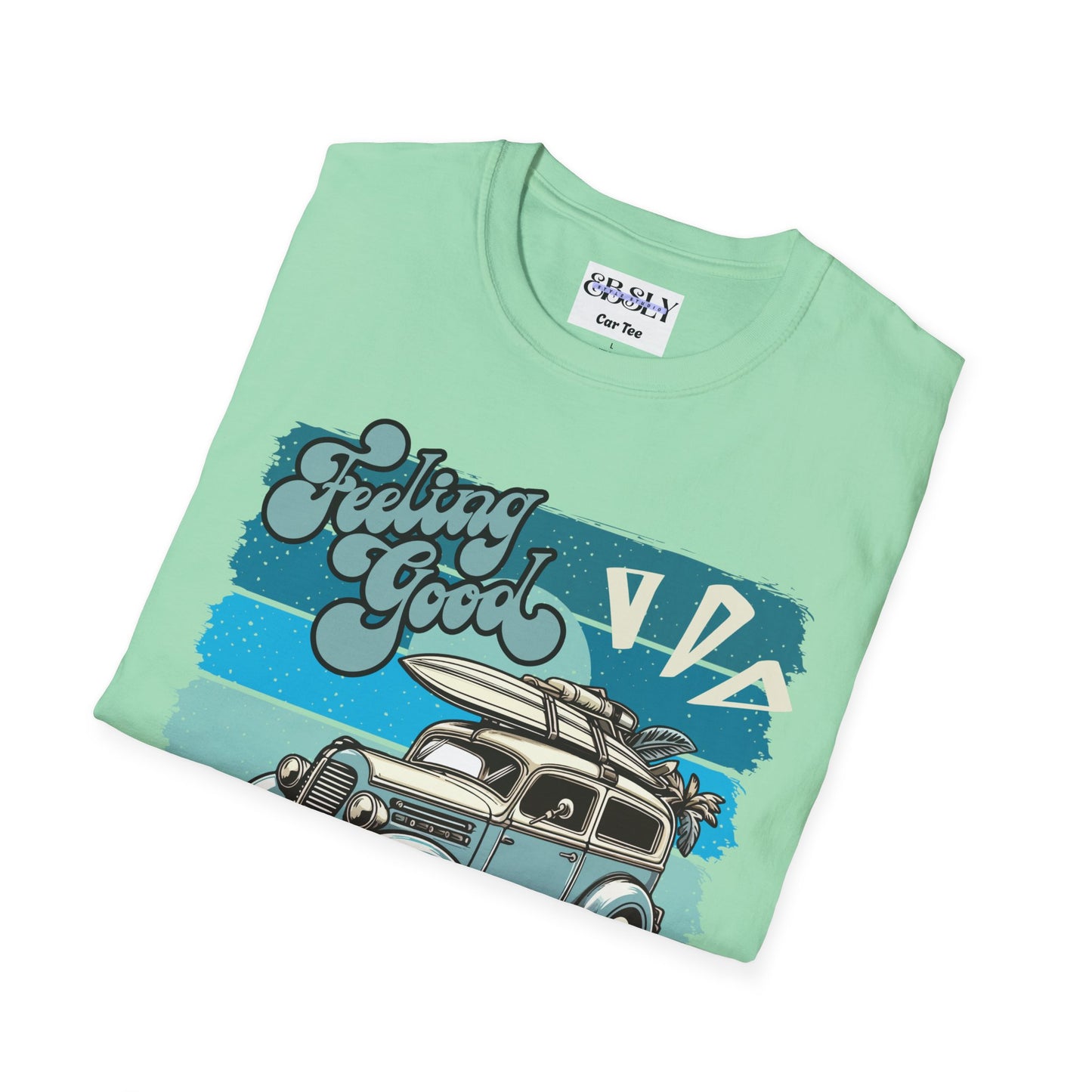 Retro Car Graphic T-Shirt - Vintage Summer Vibes, Perfect for Road Trips, Beach Days, and Casual Outings
