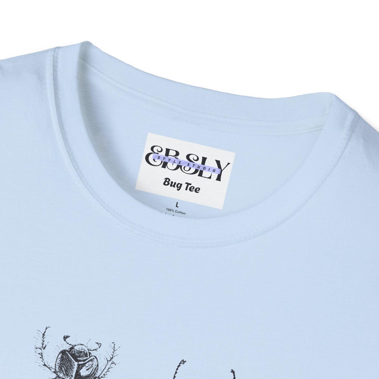 Bug Details Unisex T-Shirt, Insect Lover Tee, Realistic Bug Graphic Shirt, Nature Enthusiast Apparel, Entomology Gift Idea