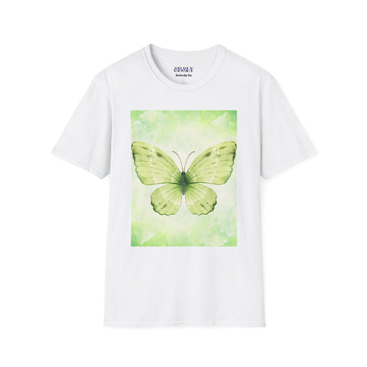 Butterfly Nature Unisex Softstyle T-Shirt, Eco-friendly Gift, Spring Fashion, Nature Lover Apparel, Comfortable Everyday Wear