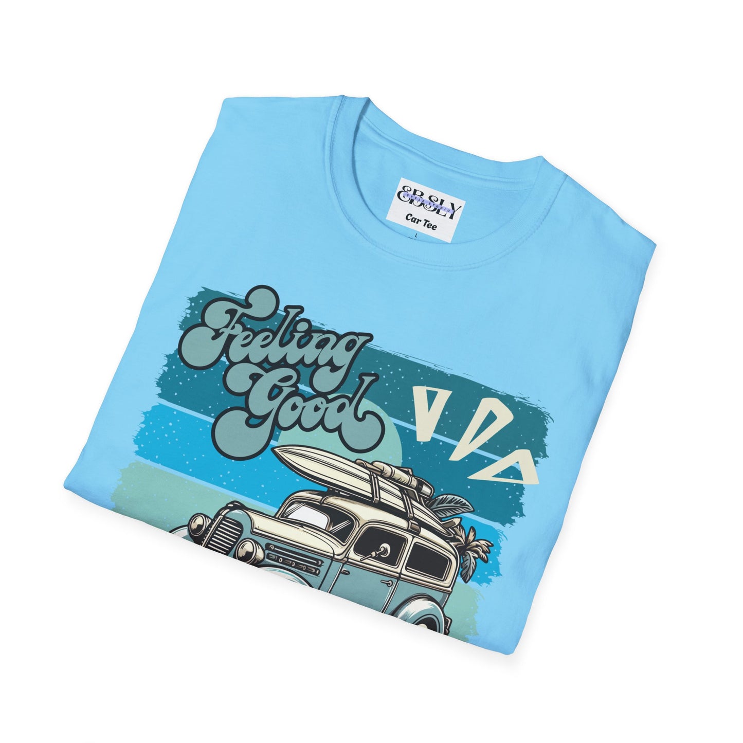 Retro Car Graphic T-Shirt - Vintage Summer Vibes, Perfect for Road Trips, Beach Days, and Casual Outings