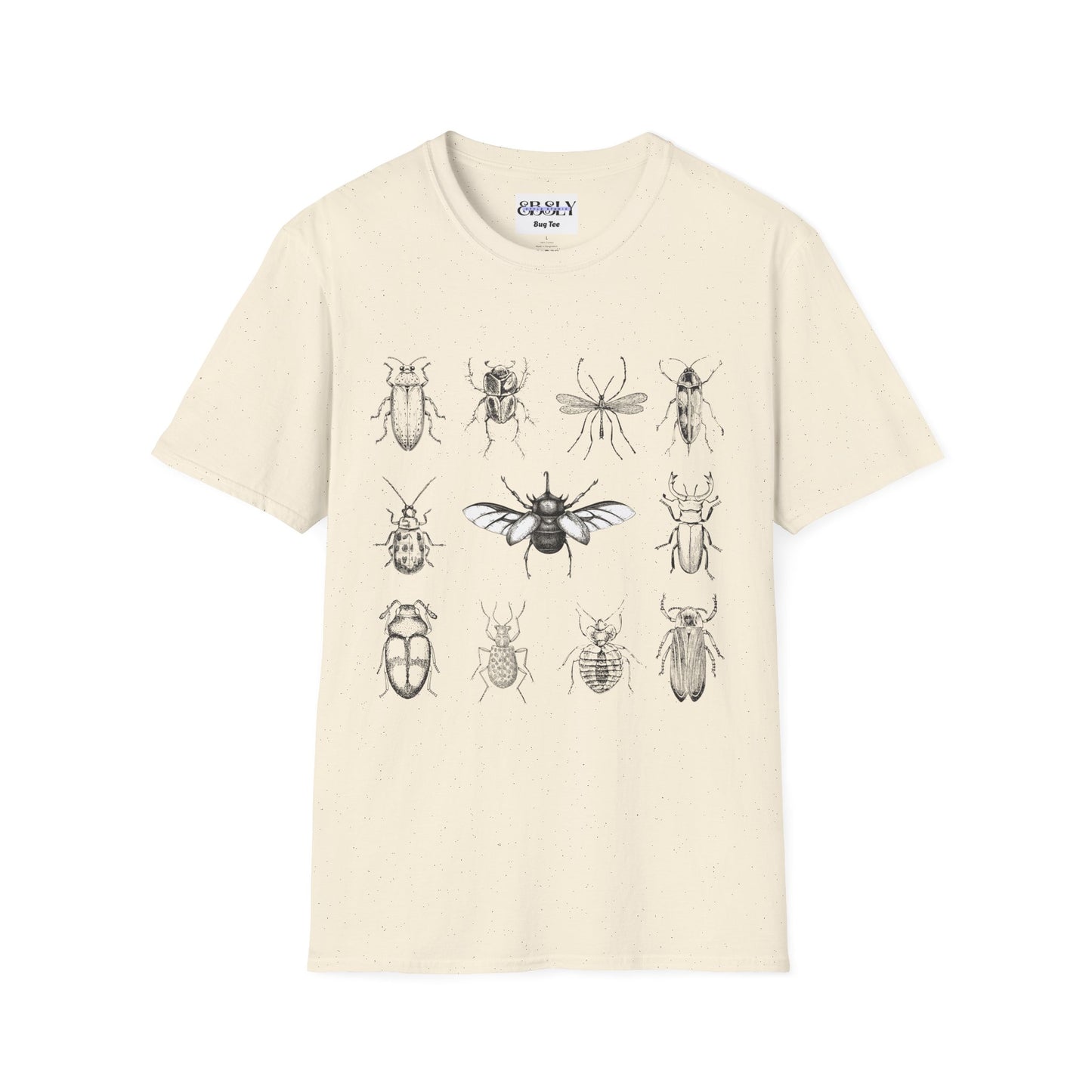 Bug Details Unisex T-Shirt, Insect Lover Tee, Realistic Bug Graphic Shirt, Nature Enthusiast Apparel, Entomology Gift Idea