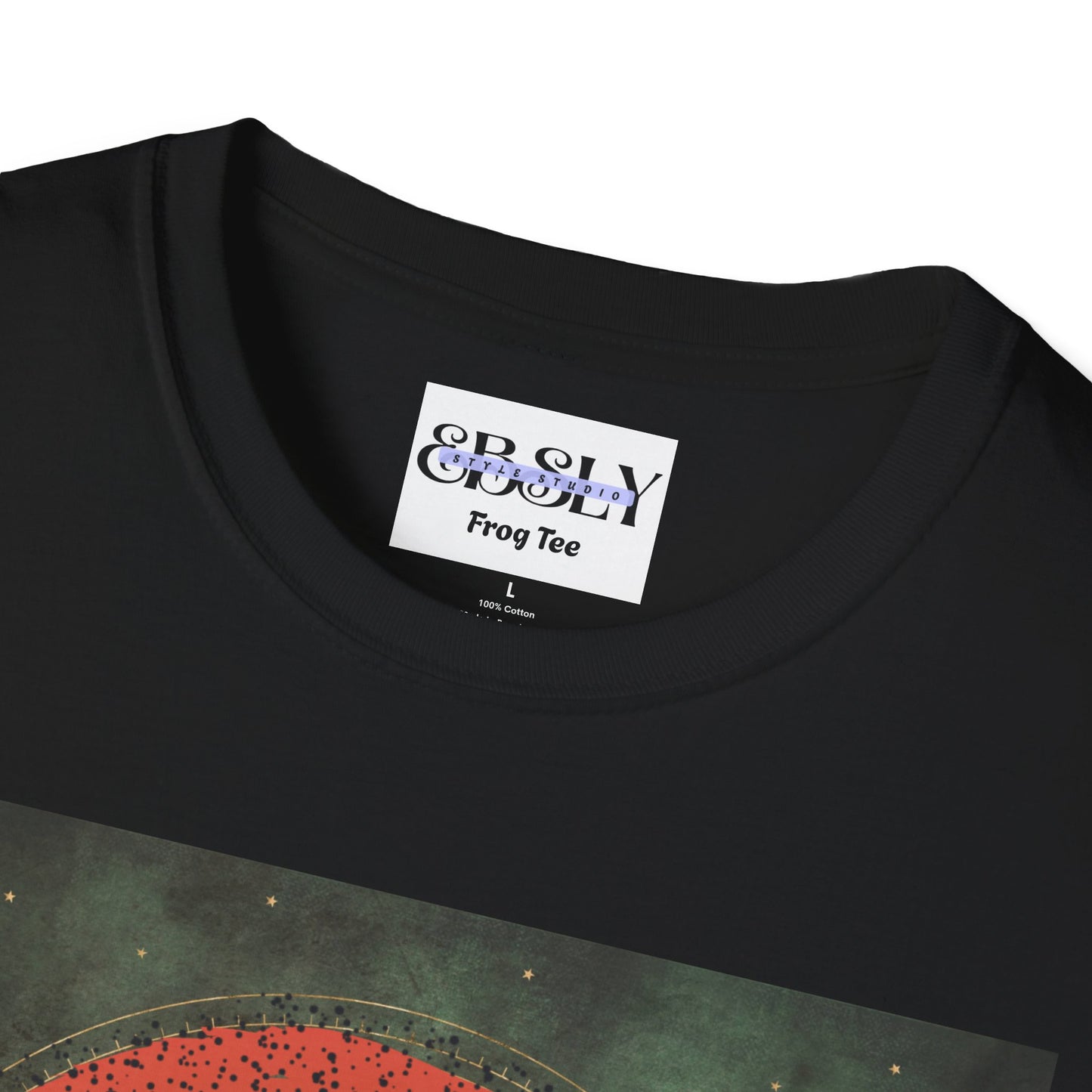 Whimsical Frog Unisex Softstyle T-Shirt - Relaxed Vibes, Perfect for Nature Lovers, Eco-Friendly Gift, Casual Wear, Everyday Comfort