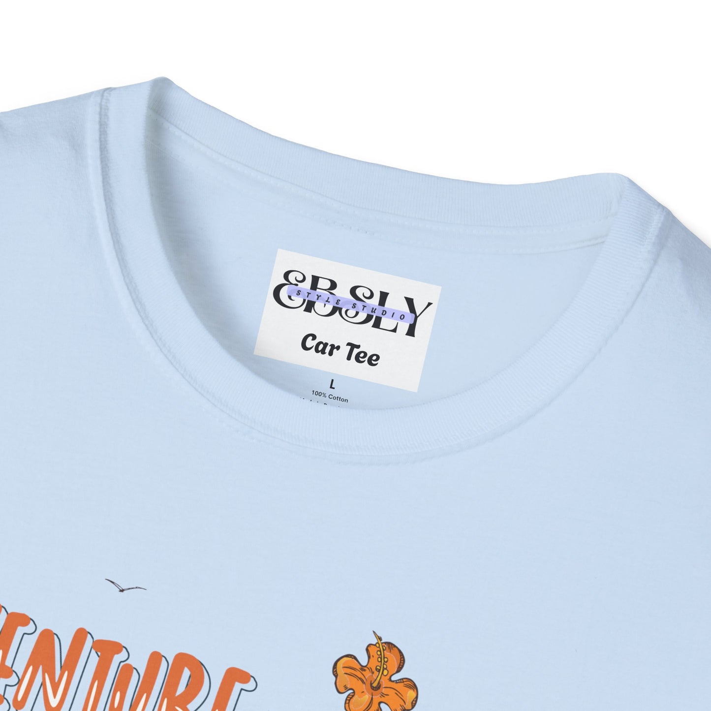 Unisex Adventure Graphic T-Shirt - Fun Travel Tee, Summer Vacation Shirt, Gift for Road Trip Lovers, Retro Car Design, Casual Wear