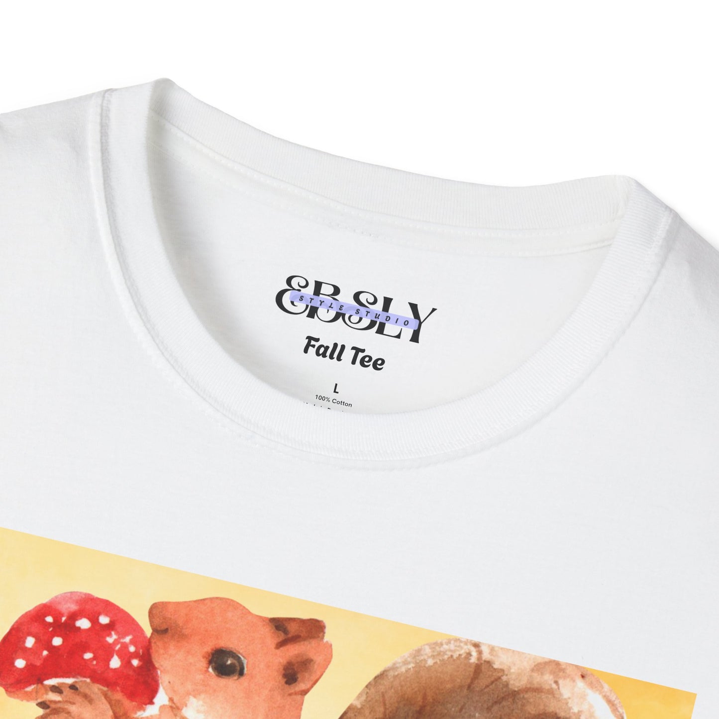 Whimsical Squirrel Art T-Shirt, Cute Squirrel Tee, Nature Lover Gift, Fun Graphic Shirt, Casual Everyday Wear, Birthday Gift