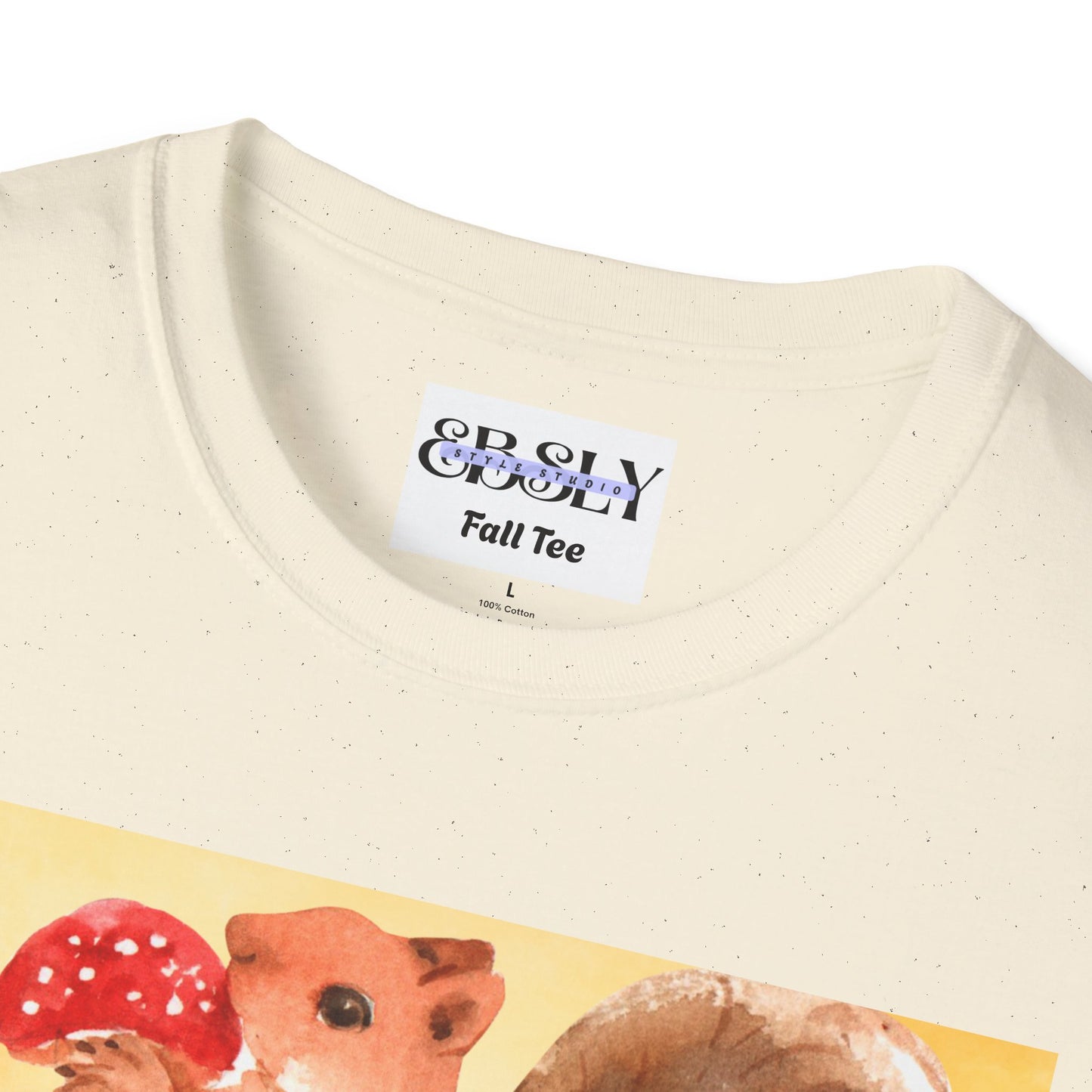 Whimsical Squirrel Art T-Shirt, Cute Squirrel Tee, Nature Lover Gift, Fun Graphic Shirt, Casual Everyday Wear, Birthday Gift