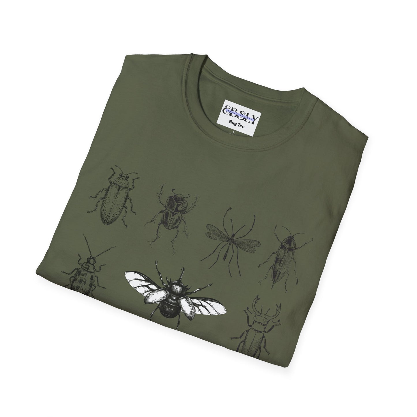 Bug Details Unisex T-Shirt, Insect Lover Tee, Realistic Bug Graphic Shirt, Nature Enthusiast Apparel, Entomology Gift Idea