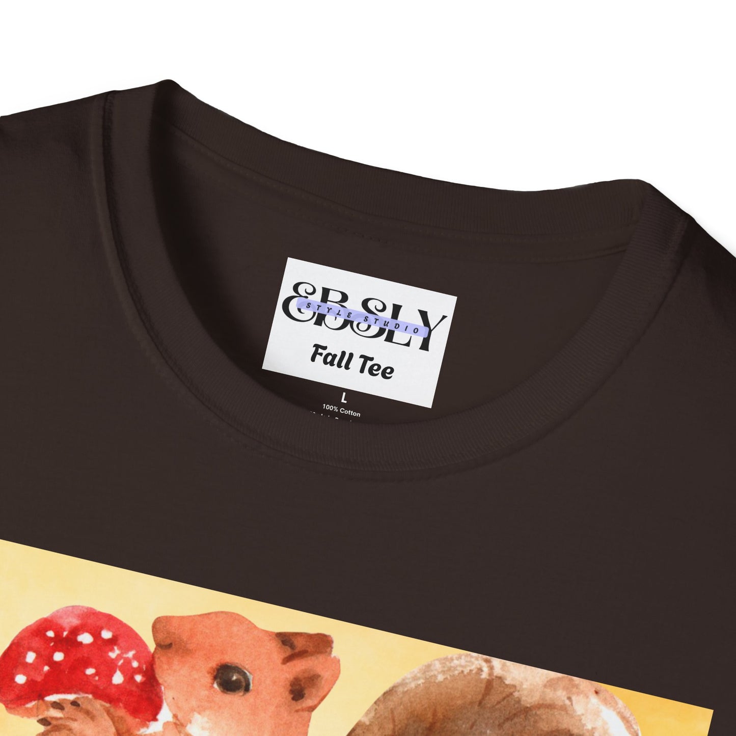 Whimsical Squirrel Art T-Shirt, Cute Squirrel Tee, Nature Lover Gift, Fun Graphic Shirt, Casual Everyday Wear, Birthday Gift