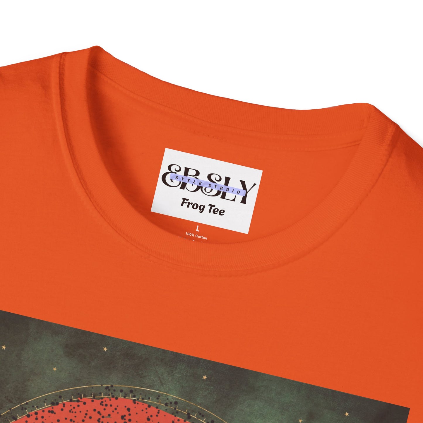 Whimsical Frog Unisex Softstyle T-Shirt - Relaxed Vibes, Perfect for Nature Lovers, Eco-Friendly Gift, Casual Wear, Everyday Comfort