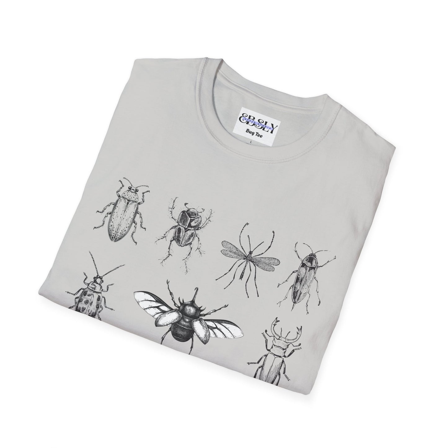 Bug Details Unisex T-Shirt, Insect Lover Tee, Realistic Bug Graphic Shirt, Nature Enthusiast Apparel, Entomology Gift Idea