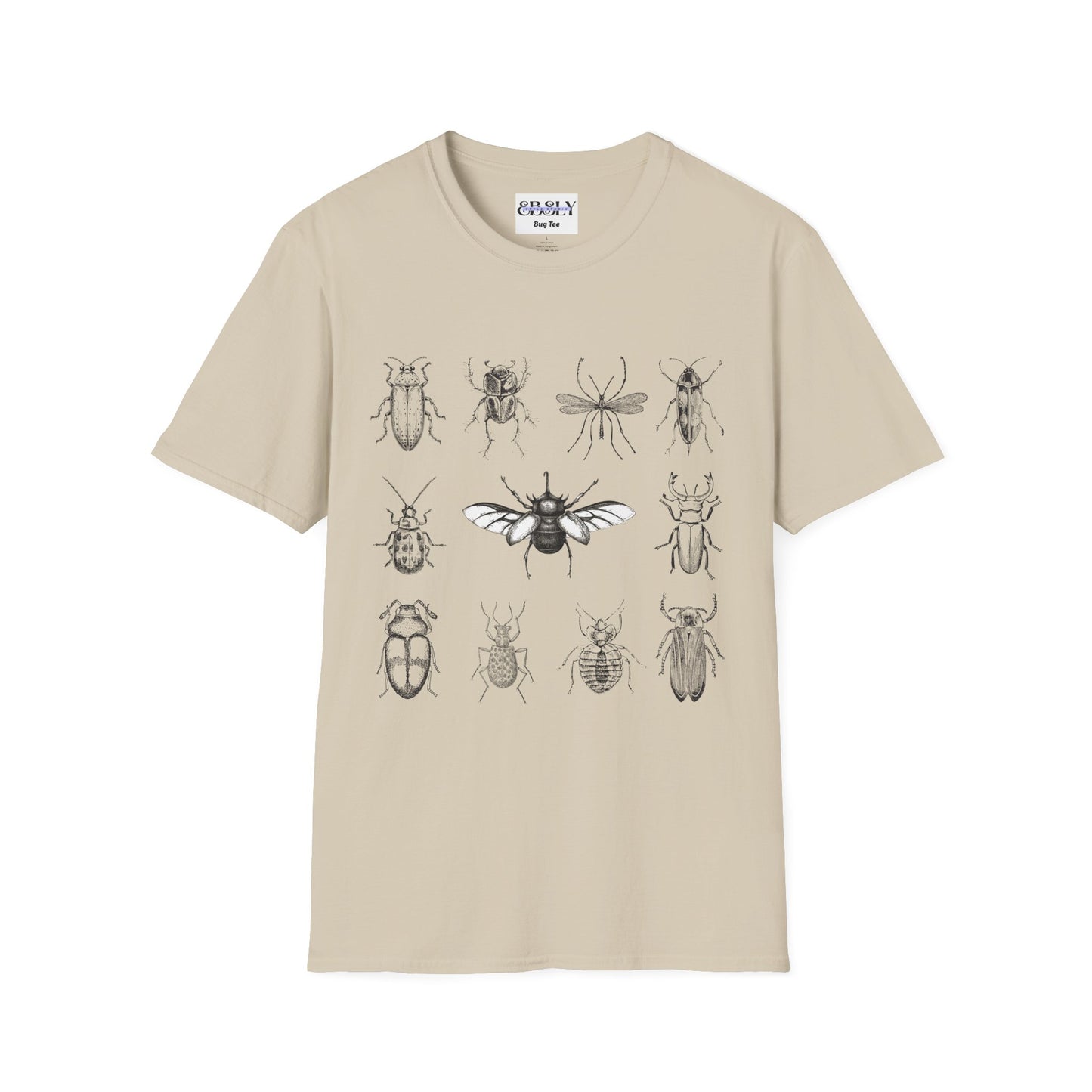 Bug Details Unisex T-Shirt, Insect Lover Tee, Realistic Bug Graphic Shirt, Nature Enthusiast Apparel, Entomology Gift Idea