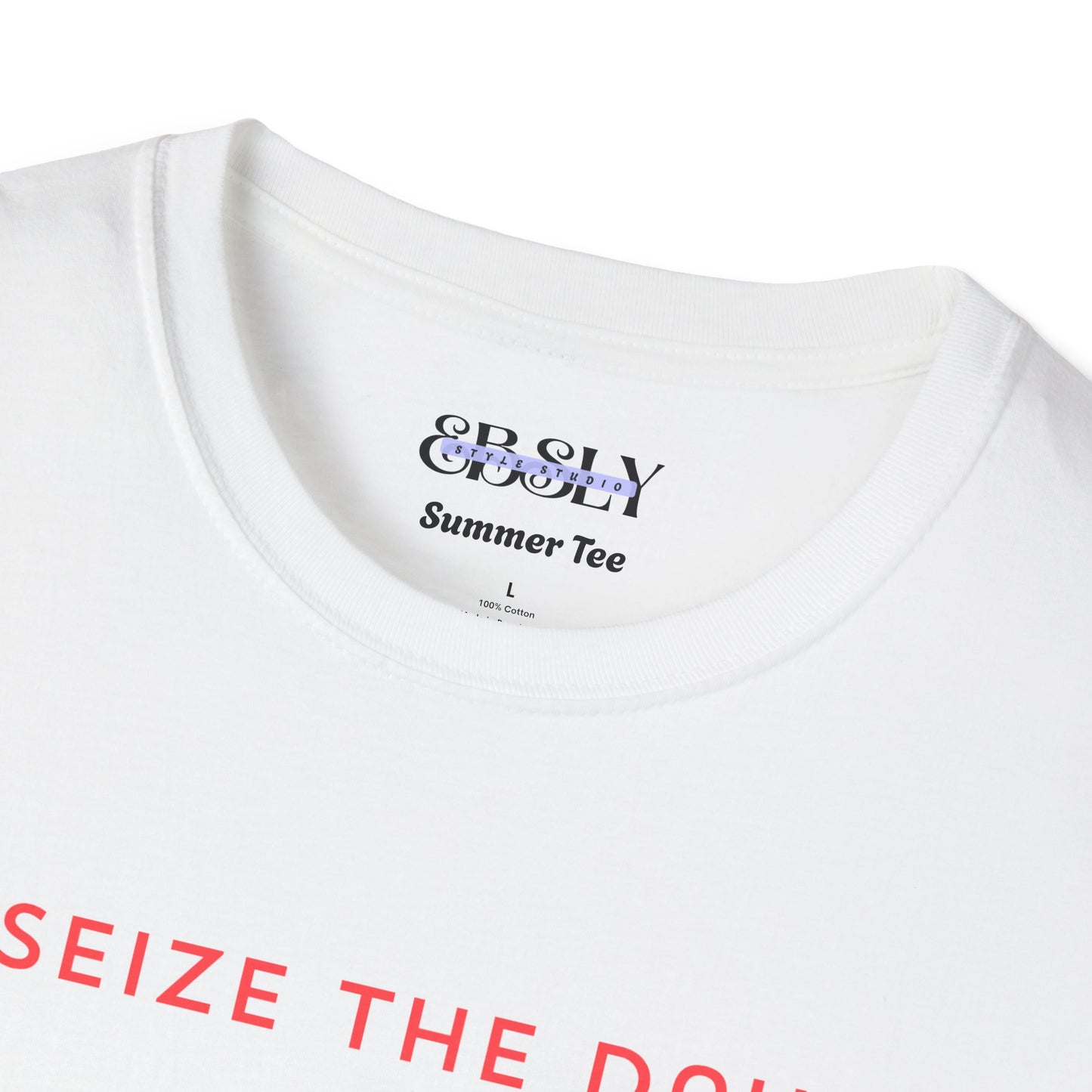 Summer Vibes Crab T-Shirt, Fun Summer Tee, Beachwear, Gift for Crab Lovers, Vacation Shirt, Seize the Day Shirt