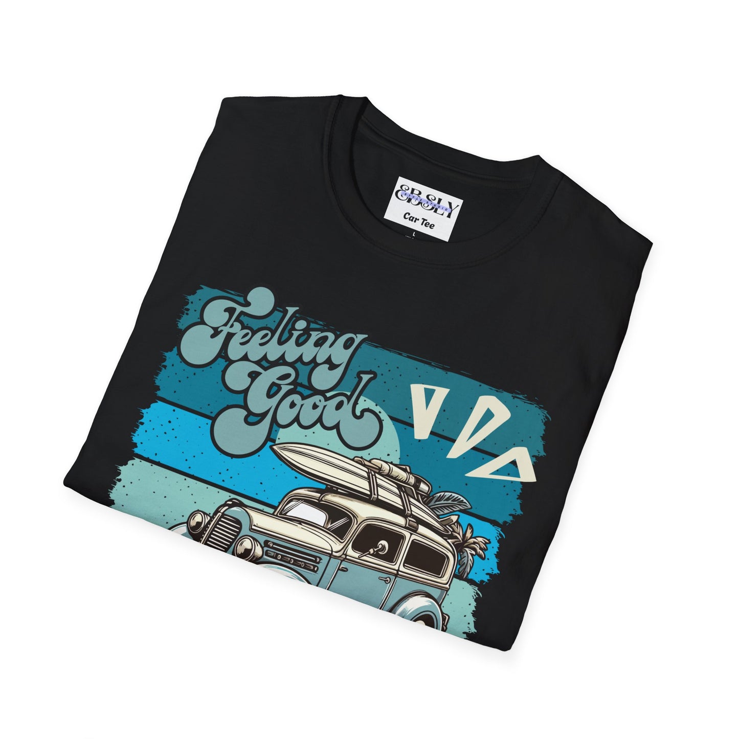 Retro Car Graphic T-Shirt - Vintage Summer Vibes, Perfect for Road Trips, Beach Days, and Casual Outings