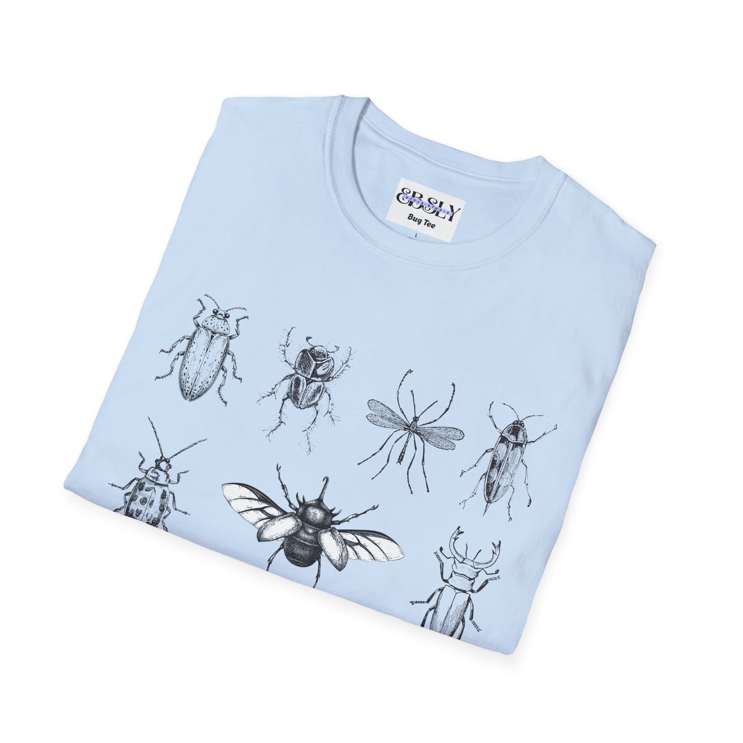 Bug Details Unisex T-Shirt, Insect Lover Tee, Realistic Bug Graphic Shirt, Nature Enthusiast Apparel, Entomology Gift Idea