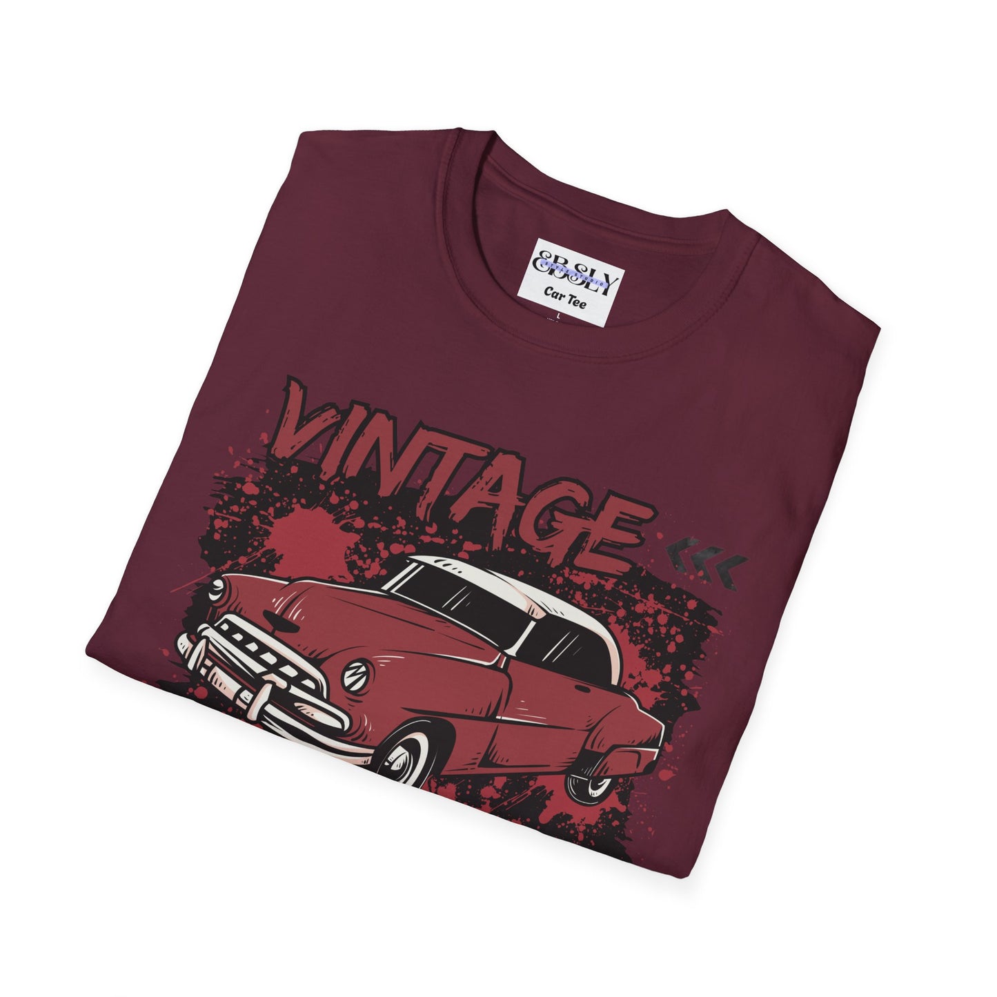 Vintage Car T-Shirt, Retro Automotive Tee, Gift for Car Lovers, Classic Car Enthusiast Apparel, Unique Vintage Wheels Shirt