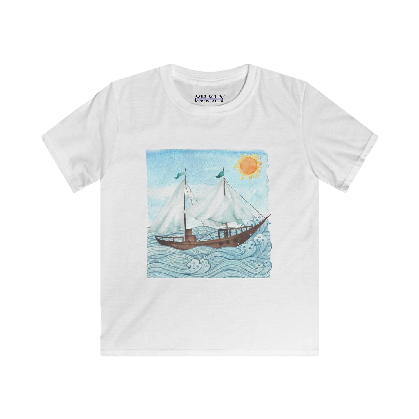 Kids Nautical Adventure Tee, Boys & Girls Summer T-Shirt, Beach Fun Shirt, Gift for Young Explorers, Sea-Themed Apparel