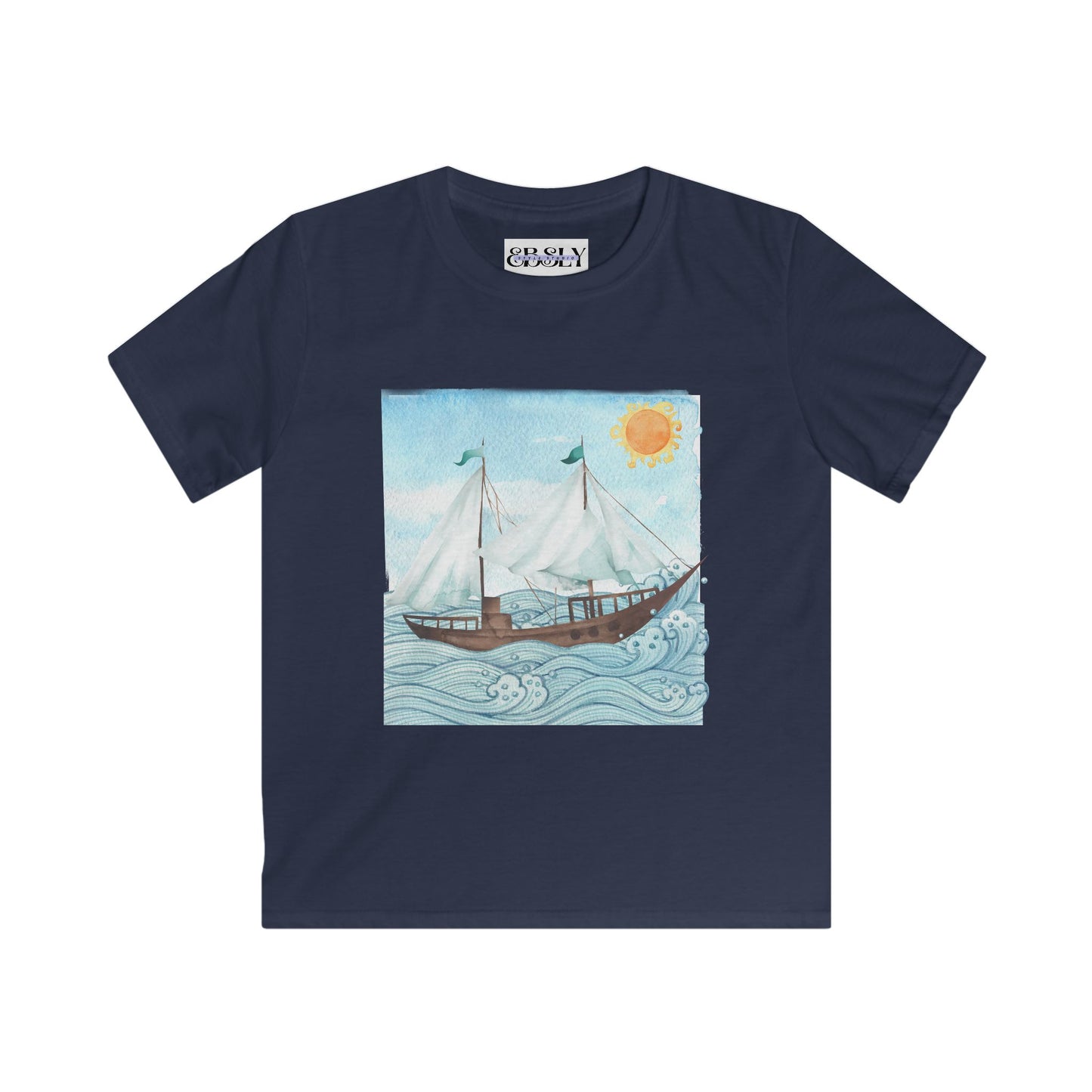 Kids Nautical Adventure Tee, Boys & Girls Summer T-Shirt, Beach Fun Shirt, Gift for Young Explorers, Sea-Themed Apparel
