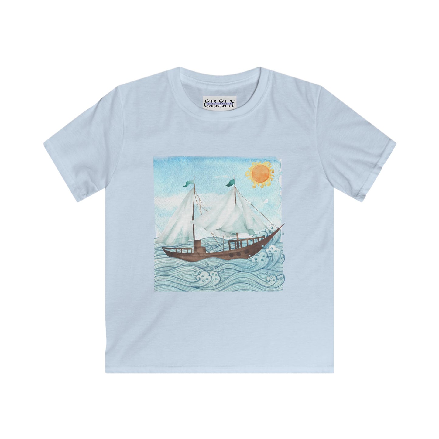 Kids Nautical Adventure Tee, Boys & Girls Summer T-Shirt, Beach Fun Shirt, Gift for Young Explorers, Sea-Themed Apparel